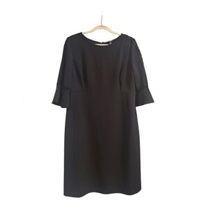 Chaps Black Dress; Size 14;
